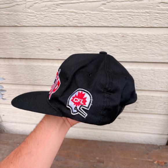 Vintage GREY CUP Football 1992 CFL trucker hat Starter Script - Picture 3 of 7